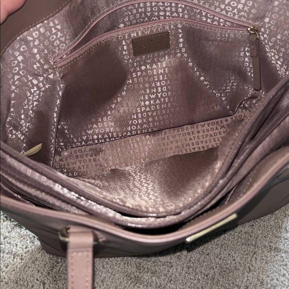 Elegant kate spade mauve Tote Bag - Picture 4 of 6